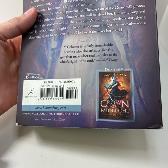 Throne of Glass Book by Sarah J. Maas - Picture 10 of 12